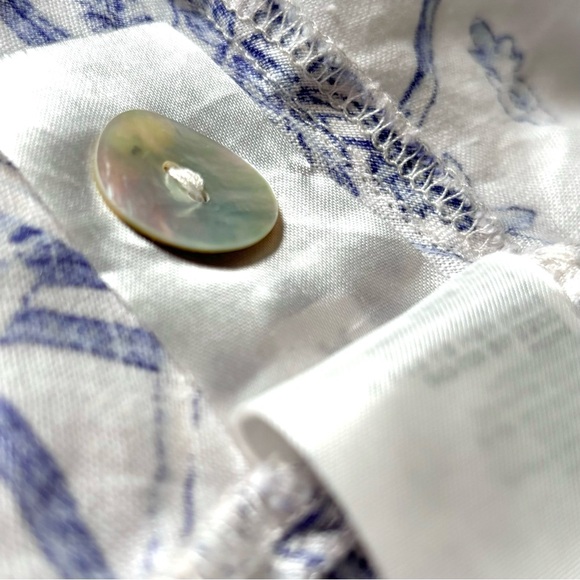 ✨ 100% linen wrap blouse XS - Picture 7 of 10